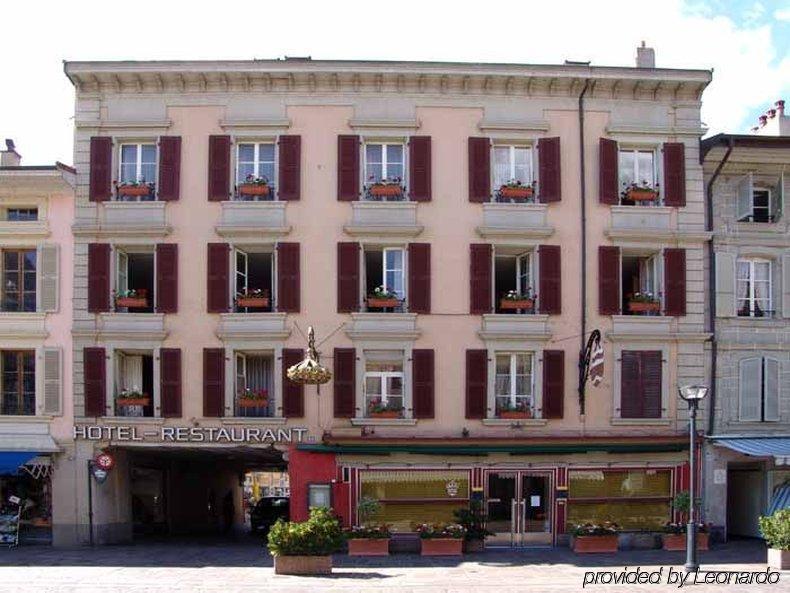 Hotel De La Couronne Morges Exteriér fotografie