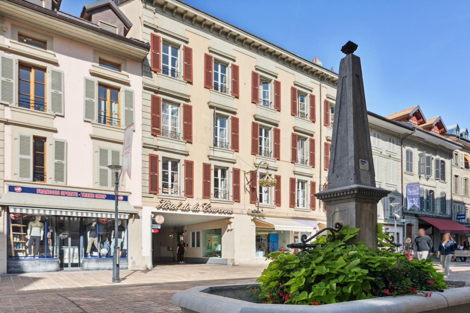 Hotel De La Couronne Morges Exteriér fotografie