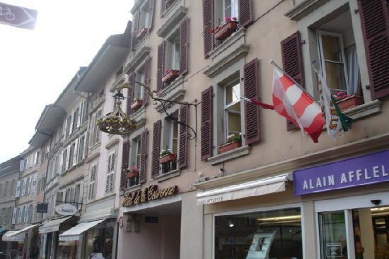 Hotel De La Couronne Morges Exteriér fotografie